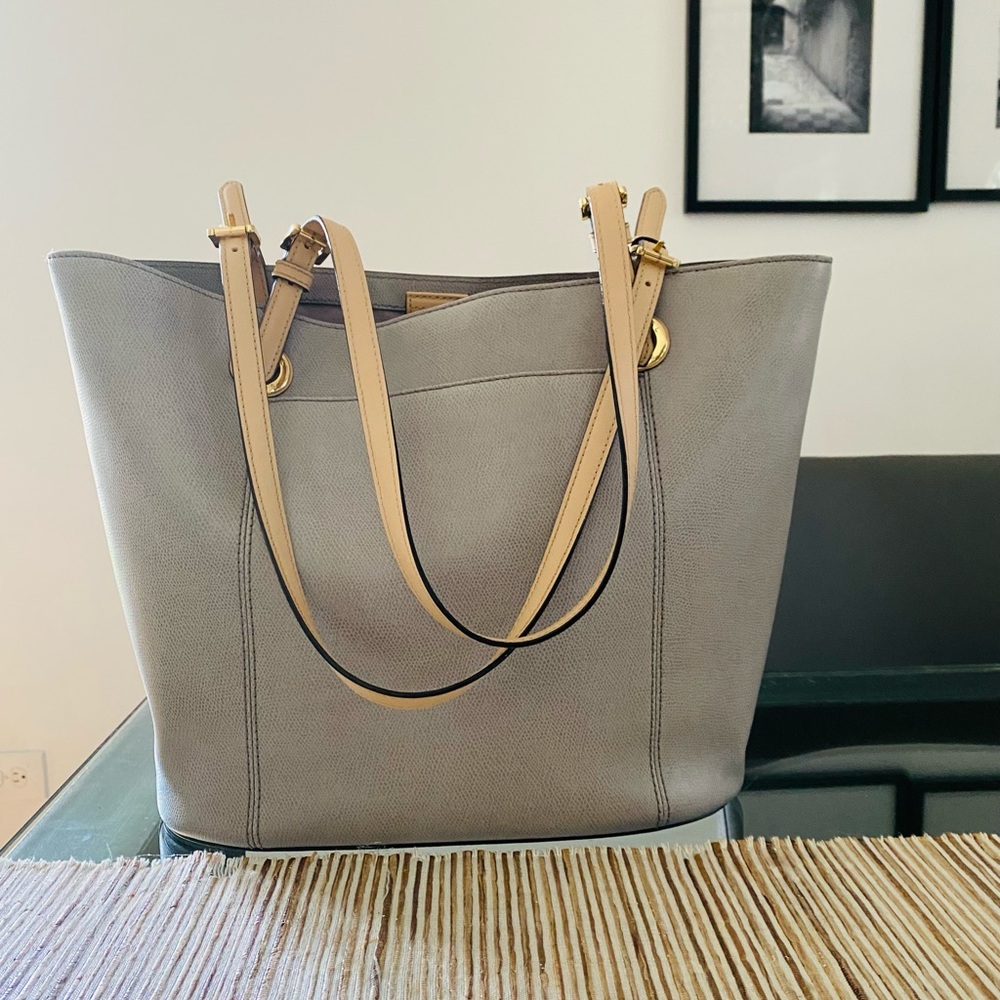 Michael Kors Nude Leather Tote